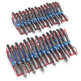 Plier Organizer Rack for 16 Tools – Durable Steel with Anti-Slip Coating