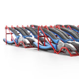 Plier Organizer Rack for 16 Tools – Durable Steel with Anti-Slip Coating