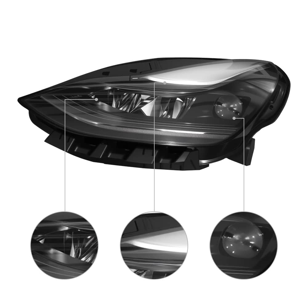 Matrix Led Tesla Matrix LED Headlights for Tesla Model 3/Y 2020-2024 Turn Signals ...