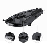 Matrix LED Headlights for Tesla Model 3/Y 2020-2024 - Bright & Durable
