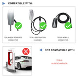 Tesla to J1772 EV Charging Adapter - 250V 40A, Universal Fit for Electric Vehicles