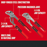 8" & 10" Groove Joint Pliers, 2-Piece Set – Durable Alloy Steel with Ergonomic Grip