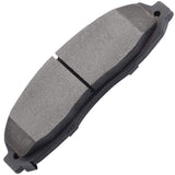 JADODE 4x Front Ceramic Brake Pads for 1997- 2000 2001 2002 2003 Ford F-150 w/Hardware
