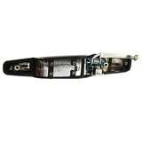 JADODE Chrome Outer Rear Passenger Side Door Handle for 2007-2014 GMC Yukon XL 1500
