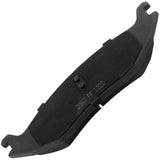 JADODE Rear Ceramic Brake Pads w/Hardware for Dodge Durango Ram 1500 5 Lug Models