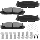 JADODE Front Ceramic Brake Pads for 2007 - 2017 Toyota Avalon Camry Lexus ES300h ES350
