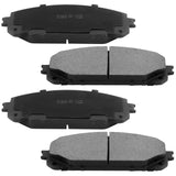 JADODE Front Ceramic Disc Brake Pads For 2014 - 2020 Jeep Cherokee Chrysler 200