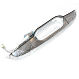JADODE Chrome Outer Rear Passenger Side Door Handle for 2007-2014 GMC Yukon XL 1500