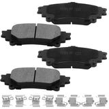 JADODE Rear Ceramic Brake Pads for 2010-17 Lexus RX350 450h Toyota Highlander Sienna