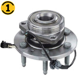 JADODE 515160 Front Wheel Hub & Bearing Assy for 4WD 2014-2018 Chevy Silverado GMC Sierra 1500