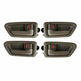 JADODE Set of 8 Door Handles Tan Inside Inner Outside Exterior for 97-01 Toyota Camry