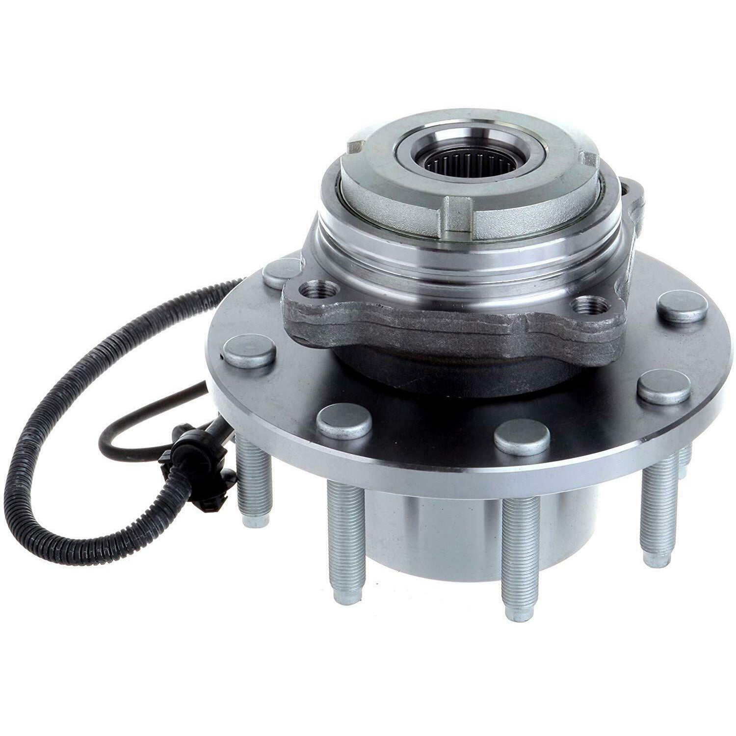 JADODE Front Wheel Bearing Hub For 2003 2004 Ford F-250 F-350 SRW FINE Thread ABS 4WD
