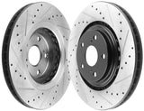 JADODE Front & Rear Brake Rotors + Ceramic Pads for 2010-2015 Lexus RX350,RX450H, 2014-2019 Toyota Highlander,2011-2020 Toyota Sienna-Cleaner & Fluid