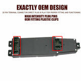 JADODE Passenger Power Window Door Switch for 1997- 2001 Jeep Cherokee 56009451AC