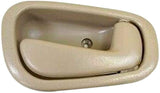 JADODE Tan Beige Inside Door Handle Handel For Toyota Corolla Chevrolet Prizm Set of 4