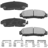 JADODE (4) Rear Ceramic Brake Pads for Honda Civic Accord Acura EL ILX Csx CL TSX Vigor