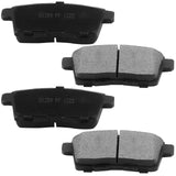 JADODE Rear Ceramic Brake Pads for 07-10 Ford Edge Lincoln MKX Mazda 07-12 CX-7 CX-9