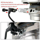 JADODE 4WD Front ABS Wheel Speed Sensor For 2003-2005 Dodge RAM 2500 3500:515061