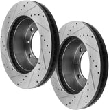 JADODE Front Brake Rotors and Brake Pads for Ford F-250 F-350 SD 4WD