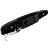 JADODE Black Exterior Door Handle For 2007-2013 Chevrolet Silverado 1500 Tahoe Rear RH