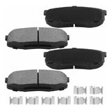 JADODE Fit Nissan 2009-2020 Maxima 2009-2012 Sentra Rogue Front Ceramic Brake Pads 4pcs