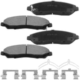 JADODE Front Ceramic Brake Pads For 2016 - 2020 Acura MDX Honda Pilot Ridgeline