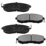 JADODE Front Drilled Slotted Brake Rotors and Brake Pads For 2007-2012 Nissan Altima