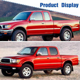 JADODE Front Left Side Black Outer Exterior Door Handle For 1995-2004 Toyota Tacoma