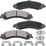 JADODE (4) Rear Ceramic Brake Pads For Chevy Tahoe GMC Sierra 1500 Yukon Yukon XL 1500