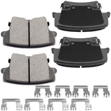 JADODE Rear Ceramic Brake Pads for Chrysler 300 Dodge Challenger Charger Avenger Magnum