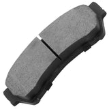 JADODE Front Brake Pads for 07-12 Ford MKZ Lincoln Fusion 08-11 Mercury Milan Mazda 6