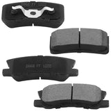 JADODE (4) Rear Brake Pads for Chrysler 200 Sebring Dodge Avenger Caliber Jeep Patriot