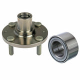 JADODE Front Wheel Bearing Hub Assembly for 2000-2012 Hyundai Accent 2006-2012 Kia Rio