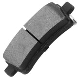 JADODE 4 Pcs Rear Brake Pads for Chevy 2014 2015 - 2020 Impala 2016 Malibu Limited
