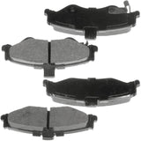 JADODE Rear Ceramic Disc Brake Pads for 1998 1999 - 2002 Chevy Camaro Pontiac Firebird