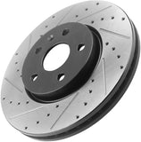 JADODE Front Drilled Slotted Brake Rotors + Brake Pads Chevy Equinox Terrain Impala