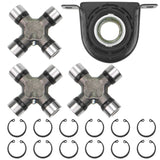JADODE Driveshaft Carrier Bearing and U Joint Kit for Ford F250 F350 Super Duty 1999-2010-Center Support Assembly 4WD