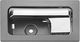 JADODE For 09-14 F150 Inside Platinum Chrome Door Handle w/ Power Locks Front Rear Left