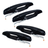 JADODE 4pcs Front & Rear Exterior Door Handle For Chevy Silverado Avalanche GMC Sierra