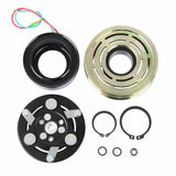 JADODE AC A/C Compressor Clutch Pulley Coil Kit for 2007-2014 Honda CR-V 2.4L  4Cyl