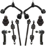 JADODE Control Arm Ball Joint Sway Bar Tie Rod Kit 10PCS for 2009-2014 Ford F-150  4WD
