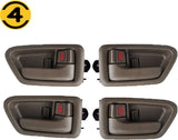 JADODE For Inside Door Handle Front Rear Left Right Set of 4 97 98 99 01 Toyota Camry