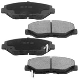 JADODE Front Brake Rotors+Ceramic Pads For Honda Civic Accord CR-V Element Fit Insight
