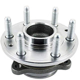 JADODE 515168 2WD Front Wheel Bearing & Hub Assy For 15-19 Chevy Colorado GMC Canyon w/6 Lugs