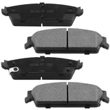 JADODE REAR Brake Rotors Pads for 2007-2019 Chevy Silverado 1500 Escalade Tahoe Yukon