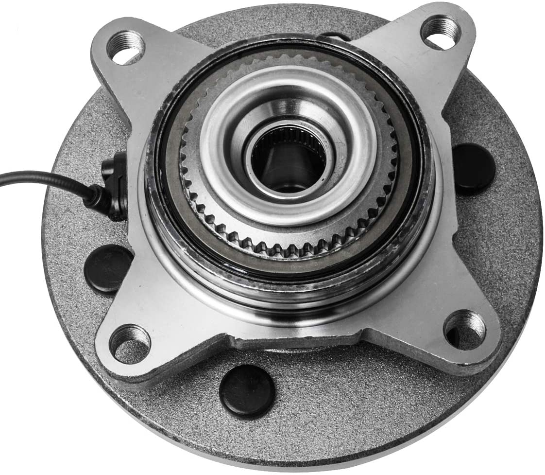 JADODE 515046 Front Wheel bearing & Hub Assembly for 2004 - 2005 Ford F-150 4x4 6-Lugs