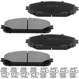 JADODE Front Ceramic Disc Brake Pads For 2014 - 2020 Jeep Cherokee Chrysler 200
