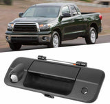 JADODE 69090-0C050 Tailgate Rear Door Handle for 2007-13 TUNDRA w/ Backup Camera Black