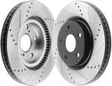 JADODE Front Brake Rotors And Brake Pads for Toyota Camry Avalon Lexus ES350 ES300H