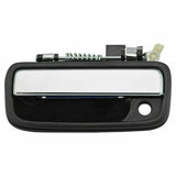 JADODE Front Left Side Black Outer Exterior Door Handle For 1995-2004 Toyota Tacoma